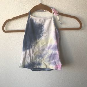 Tie Dye Crop Top